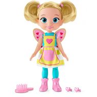 Fisher-Price Nickelodeon Butterbeans Cafe Fairy Sweet Scented Cricket 11-inch Doll with Hairbrush Accessory