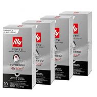 illy Espresso Forte Coffee, Extra Bold Roast (40-Count Single Serve Capsules, Compatible with Nespresso Original Line System Coffee Machines)