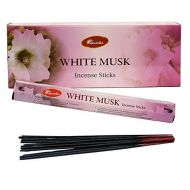 인센스스틱 ARO VATIKA White Musk Hexa Incense Sticks 6 Pack of 120 Sticks