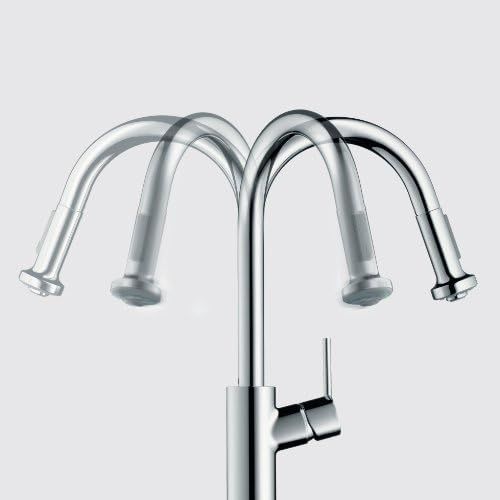  AXOR Montreux Classic Timeless Hand Polished 2-Handle 3 11-inch Tall Bathroom Sink Faucet in Chrome, 16514001