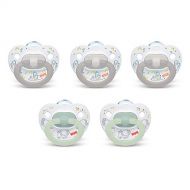 NUK Orthodontic Pacifiers, 0-6 Months, 5-Pack