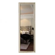 Mirrors Makeup European Hanging Full Body Wall-Mounted Hot Stamping Fitting Jane European Fashion Fitting (Color : Gold, Size : 50150cm)