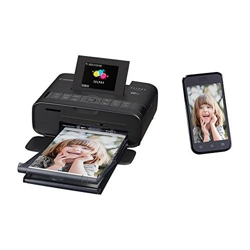 캐논 [아마존베스트]Canon Selphy CP1200 Black Wireless Color Photo Printer