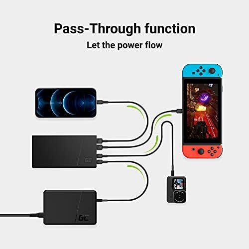  [아마존베스트]Green Cell 3-Port Power Bank GC PowerPlay10 10000mAh External Battery with USB-C 18W Power Delivery and 2x USB Quick Charge 3.0 Fast Charging Technology Power Bank for iPhone, iPad