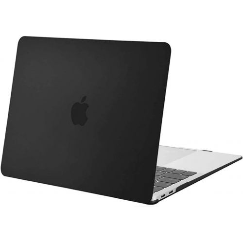  [아마존베스트]MOSISO MacBook Air 13 inch Case 2020 2019 2018 Release A2337 M1 A2179 A1932, Plastic Hard Shell Case Cover Only Compatible with MacBook Air 13 inch with Retina Display, Black