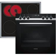 [아마존베스트]Siemens PQ521KA00 iQ500 Cooker Hob Combination / 59.4 cm / 4 High Speed Cooking Zones / Heat Control / CoolGlass / ActiveClean Self-Cleaning Automatic / CoolStart - No Preheating