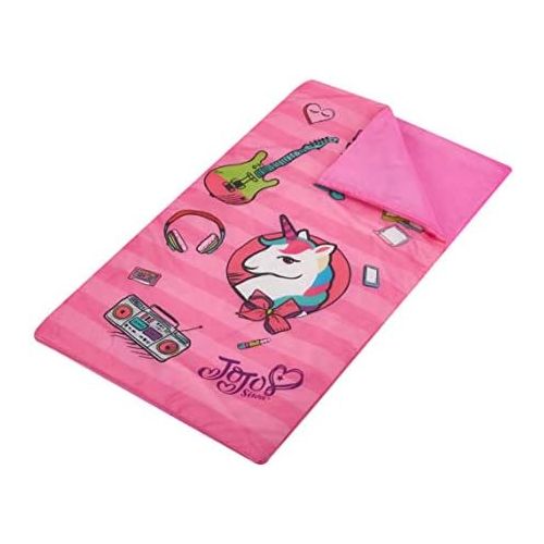  [아마존베스트]Nickelodeon JoJo Siwa Sleepover Purse & Eye Mask Set, Pink