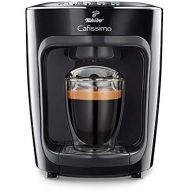 [아마존베스트]Tchibo Cafissimo Mini Coffee Capsule Machine (for Coffee, Espresso, Caffe Crema and Tea) Black (Midnight Black)