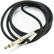 [아마존베스트]ABLET Replacement Audio Upgrade Cable Compatible with Audio Technica ATH-M50x, ATH-M40x, ATH-M70x Headphones 1.5m