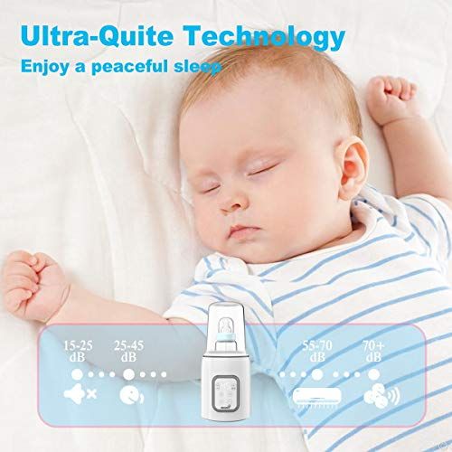  GROWNSY Bottle Warmer, 5-in-1 Fast Baby Bottle Warmer and Sterilizer with Timer Baby Food Heater&Defrost BPA-Free Warmer with LCD Display Accurate Temperature Control for Breastmilk and Fo