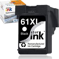 st@r ink Remanufactured ink Cartridge Replacement for HP 61XL 61 XL (Black) for Envy 4500 5530 Deskjet 1000 1010 2540 1510 1512 2512 2514 2542 2548 3510 3000 3050 Officejet 4630 26