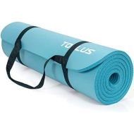 [아마존베스트]TOPLUS Thickened gymnastics mat, phthalate-free yoga mat, non-slip and joint-friendly sports mat for yoga, Pilates and sports with practical carrying strap, Pilates mat, 183 x 61 x