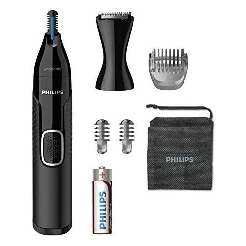 필립스 Philips NT5650/16 Series 5000 Waterproof Nose Hair Trimmer with Precision Trimmer