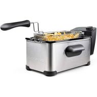 Taurus 973967000 Fry3 Oil Fryer, 3 L, 1 kg Potatoes, 2000 W, Temperature from 150 to 190 °C, Clean Oil, Removable, Dishwasher Safe