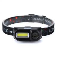 FCYIXIA Headlamp-Rechargeable Running Headlamp, Ultralight Comfortable Super Bright Headlamp for Running, Waterproof Headlight Modes for Hiking Camping