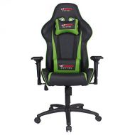 GT Omega Racing GT Omega PRO Racing Gaming Chair with Ergonomic Lumbar Support - PVC Leather Reclining High Back Home Office Chair with Swivel - PC Gaming Desk Chair for Ultimate Racing Experience
