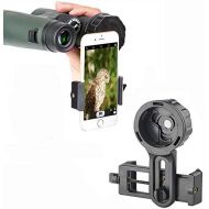 Gosky Spotting Scope Smartphone Camera Adapter, Telescope Camera Adapter, Cell Phone Adapter Mount for Binocular Monocular