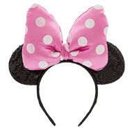 Disney Minnie Mouse Ear Headband for Girls ? Pink