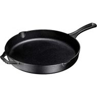 Bruntmor Pre-Seasoned Cast Iron Skillet, Non-Stick,12 inch Frying Pan - Skillet Pan For Stovetop, Oven Use & Outdoor Camping