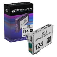 Speedy Inks Remanufactured Ink Cartridge Replacement for Epson 124 (Black)