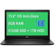 Dell Inspiron 15 3000 3583 Flagship Laptop 15.6 HD Anti Glare Display Intel Core Celeron 4205U Processor 8GB DDR4 512GB SSD 1TB HDD Intel UHD Graphics Webcam WiFi Win 10