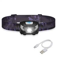 FCYIXIA Outdoor Headlamp-Sensor Headlamp, Super Bright Headlamp, Perfect for Camping, Hiking, Reading