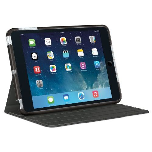 로지텍 Logitech Big Bang Impact Protective Thin and Light Case for iPad mini/Retina Display, Forged Graphite