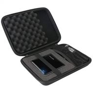 Khanka Hard Travel Case Compatible with APEMAN NM4 Mini Portable Projector, Video DLP Pocket Projector