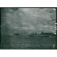 Vintage photo of Gosport, Harbour and docks.