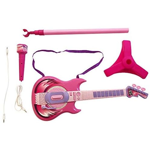  [아마존베스트]LilPals Karaoke Microphone Guitar Musical Prodigy Set - Featuring an Amazing Guitar and Stage Microphone Set with 2 Play Modes. Your Future Rock Star Will be Thrilled to Show Off T