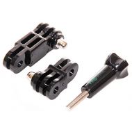 PROtastic Straight Riser Extensions (Pack of 2) for Gopro, Xiaomi, Sjcam & Action Cameras No Twist When Raising