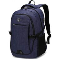 [아마존베스트]SHRRADOO Travel Laptop Backpack with usb Charging Port for Women & Men School College Students Backpack Fits 15.6 Inch Laptop