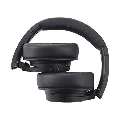 오디오테크니카 Audio-Technica ATH-SR50BT Bluetooth Wireless Over-Ear Headphones, Black (ATH-SR50BTBK)