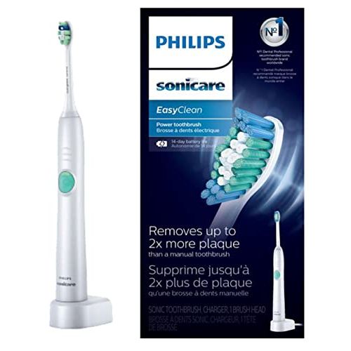 필립스 Philips Sonicare EasyClean Rechargeable sonic toothbrush HX6511/43 1 mode 1 brush head