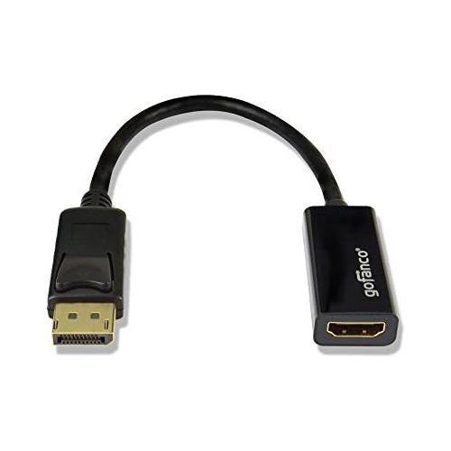  Gofanco gofanco Active DisplayPort to HDMI Adapter 4K 60Hz DP to HDMI Male to Female Converter Supports up to Ultra HD 4K @ 60Hz, Eyefinity Compatible, Multiple Screens Supported for Gamin