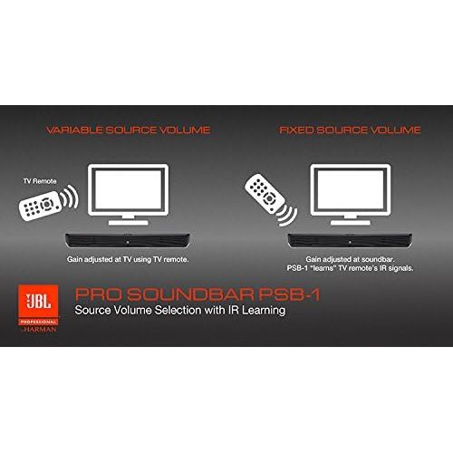 제이비엘 JBL Professional PSB-1 Commercial Grade, 2-Channel Pro SoundBar