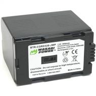 Wasabi Power Battery for Panasonic CGR-D08, CGR-D14, CGR-D16, CGR-D28, CGR-D120, CGR-D210, CGR-D220, CGR-D320 and Panasonic Camera Models (See Description)