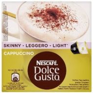 Nescafe NESCAFEE Dolce Gusto Skinny Cappuccino 16 Capsules (Pack of 3, Total 48 Capsules)