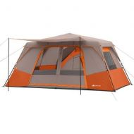 Ozark Trail 11 Person 3 Room 14 x 14 Instant Cabin Tent (Orange)