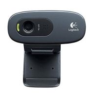 Logitech C270 3.0 Megapixels USB Drive-free Webcam with Microphone