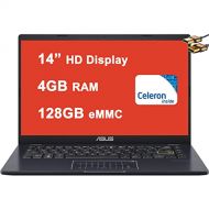 Asus Flagship Vivobook E410MA Thin and Light Laptop 14” HD Display Intel Celeron N4020 4GB RAM 128GB eMMC Storage Intel HD Graphics 600 USB C Win10 + HDMI Cable