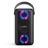 Soundcore Trance Bluetooth Speaker, Outdoor Bluetooth Speaker with 18 Hour Playtime, BassUp Technology, Huge 101dB Sound, LED Lights, Soundcore App, IPX7 Waterproof, Wireless Speak
