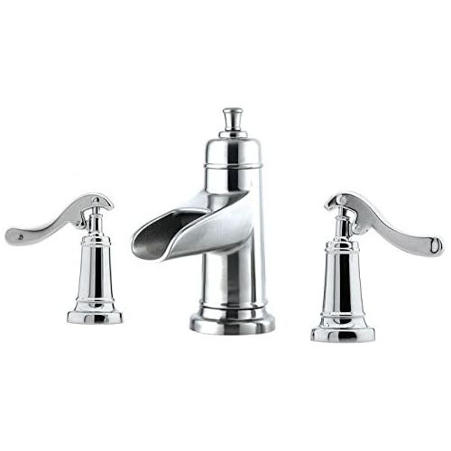  Pfister LG49YP1C Ashfield 2-Handle 8 Widespread Bathroom Faucet in Polished Chrome, Water-Efficient Model