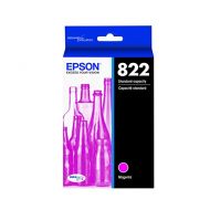 Epson T822 DURABrite Ultra -Ink Standard Capacity Magenta -Cartridge (T822320-S) for Select Epson Workforce Pro Printers