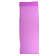 Zfusshop Sleeping Bag Sleeping Bag Lining Adult Outdoor Travel Envelope Ultra Light Portable Purple Travel,Outdoors,Hotel,Hiking,Camping,Portable (Color : Purple)