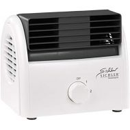 [아마존베스트]Sichler Haushaltsgerate Sichler Household Appliances roller fan: mini quiet desk fan, roller technology, 2 speed 35 W (fan without blades)