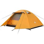 Forceatt 2-4 Person Camping Tent, Professional Waterproof & Windproof & Pest Proof. Lightweight Backpacking Tent Suitable for Glamping,Hiking, Outdoor, Mountaineering and Travel