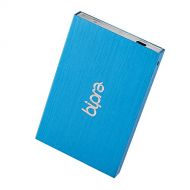 BIPRA 750Gb 750 Gb 2.5 Inch External Hard Drive Portable USB 2.0 - Blue -NTFS