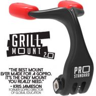 Pro Standard Grill Mount 2. 0 - The Best Mouth Mount Compatible with GoPro Cameras (Black/red)…