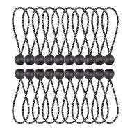 HAHFKJ 50pcs Elastic Tent Bungees Ball Fixing Tie Rope Tarp Awning Canopy Bungee Cords Strap Outdoor Camping Supply